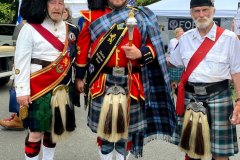 Members of the Dunlap Highland Band